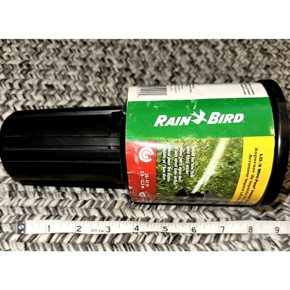 Rain Bird LG-3 Mini-Paw Impact Sprinkler 1/2 in. threaded 26-41 ft. 20-360 degre - Picture 7 of 9